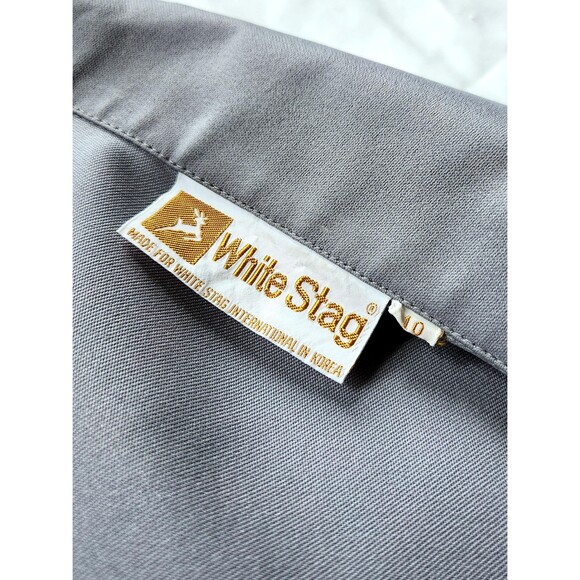 Vintage 1970s Leisure Suit, White Stag, High Waist Wide Leg Pant Suit, S/M - Picture 3 of 16